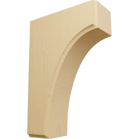Ekena Millwork 1 3/4"W x 4"D x 6"H Clarksville Bracket, Alder BKTW02X04X06CVAL